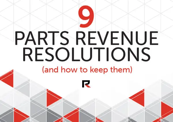 9 Parts Revenue Resolutions (And How To Keep Them)