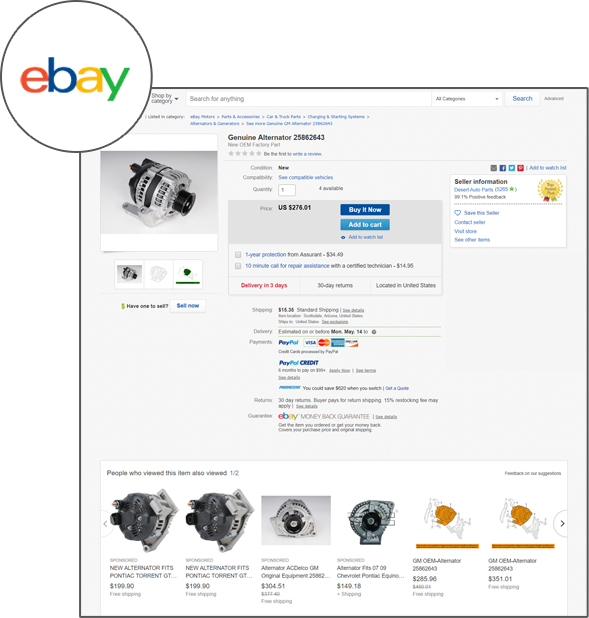 Ebay Auto Parts