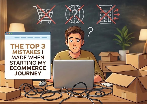 The Top 3 Mistakes I Made When Starting My eCommerce Journey