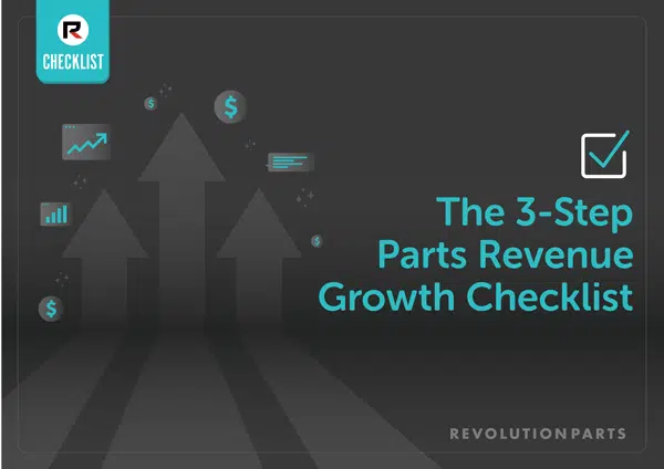 Parts Department Growth Plan Checklist