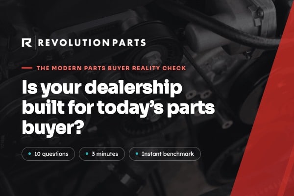 Parts Buyer Reality Check